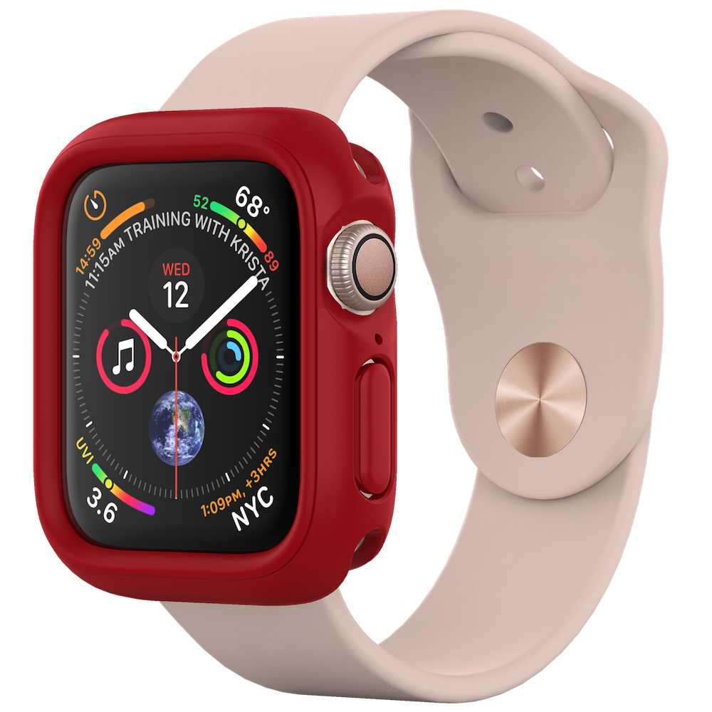 Rhinoshield CrashGuard NX Apple Watch 44 mm hoesje Rood
