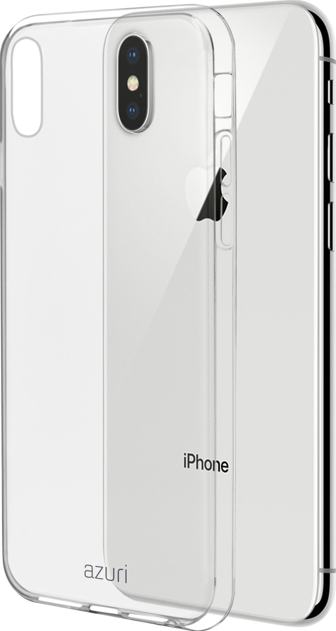 Azuri TPU iPhone XS Max hoesje Clear