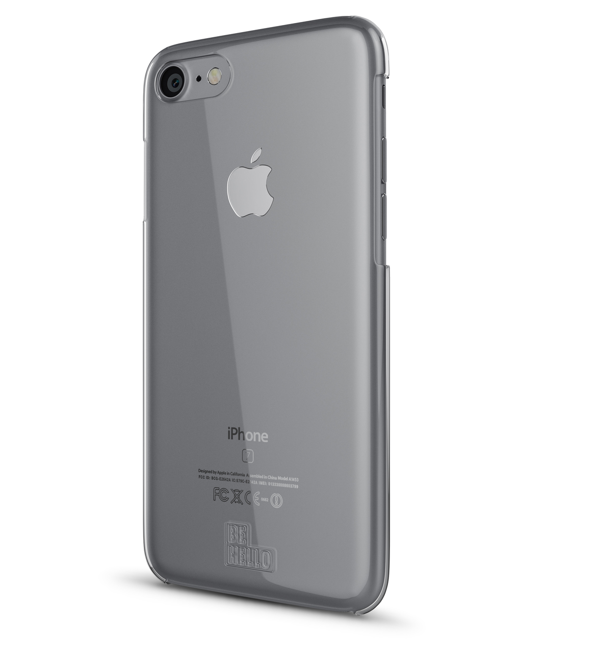 BeHello Hardcase iPhone SE 2022 / 2020 / 8 hoesje Transparant