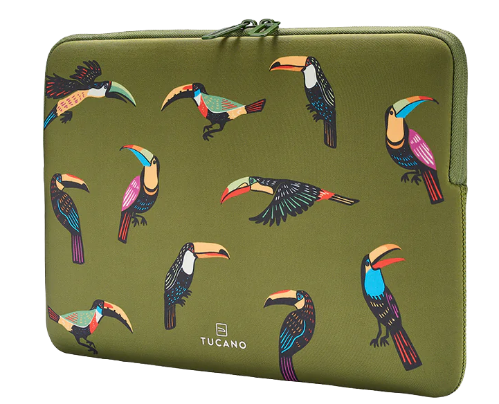 Tucano Tucani MacBook 13 inch sleeve groen