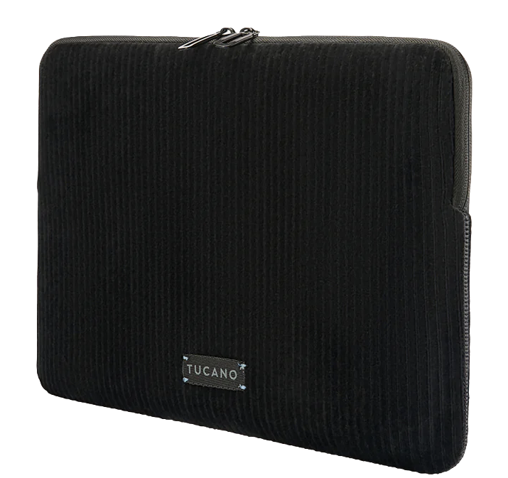 Tucano Velluto MacBook 13 inch sleeve zwart