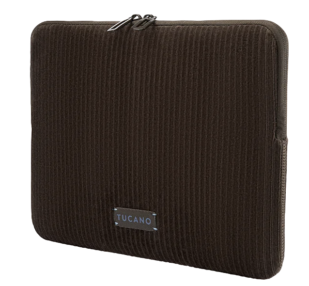 Tucano Velluto MacBook 13 inch sleeve bruin