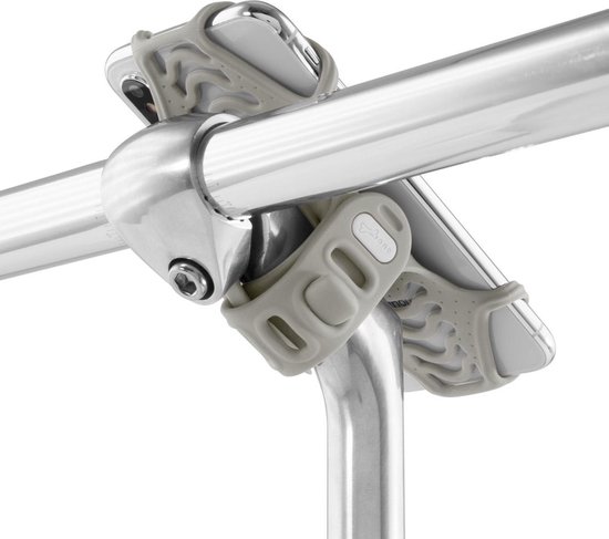 Bone Bike Tie Pro 2 universele telefoon fietshouder Grijs