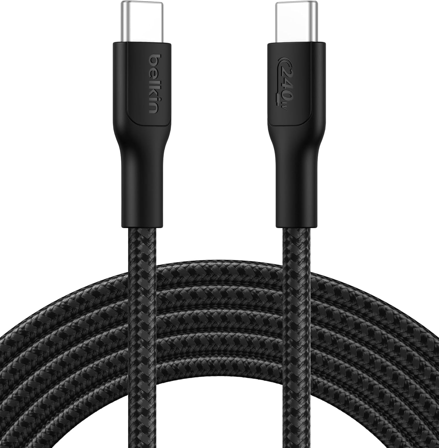 Belkin BoostCharge Pro 240 watt USB-C kabel 1 meter zwart