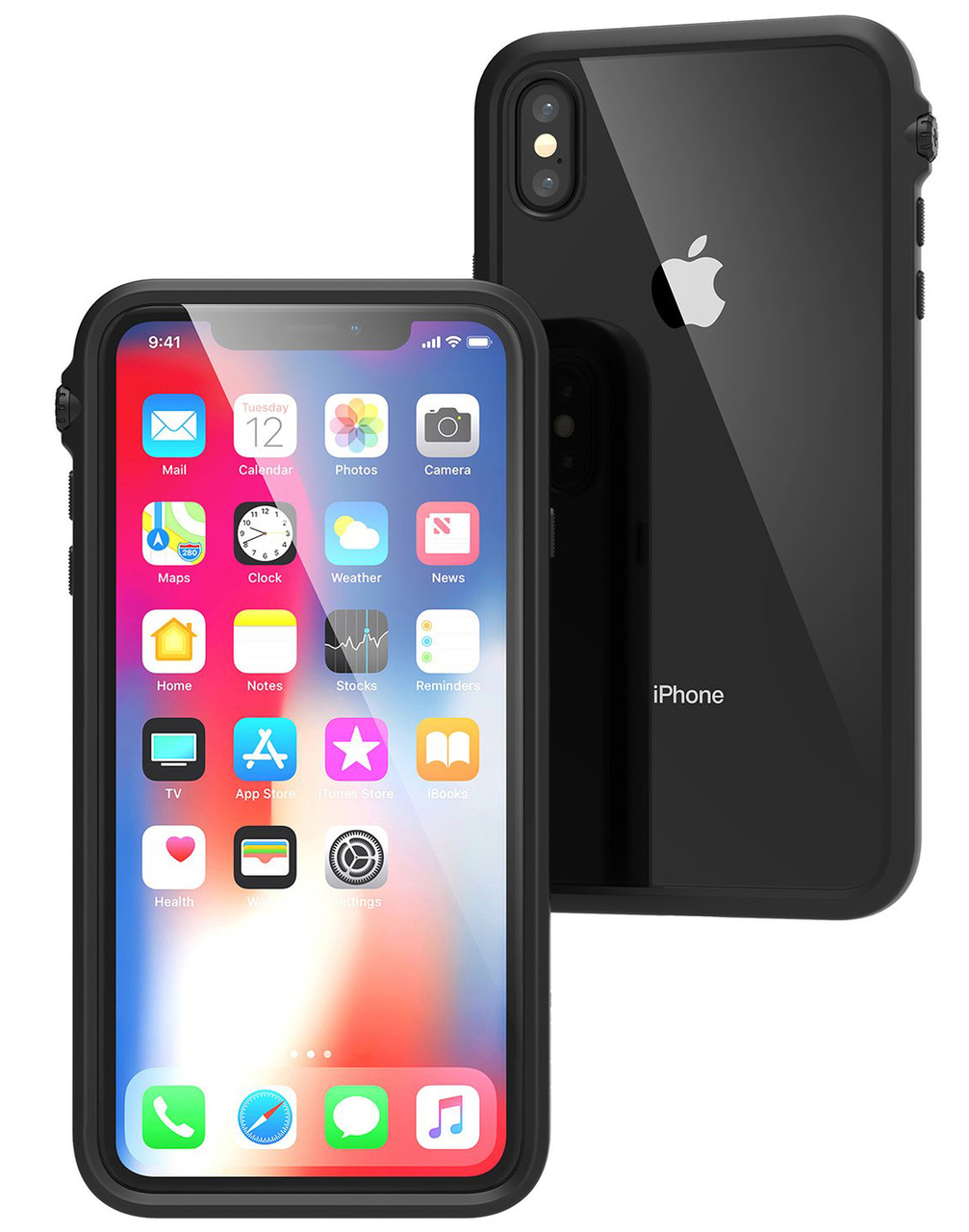 Catalyst Impact Protection iPhone XS Max hoes Zwart