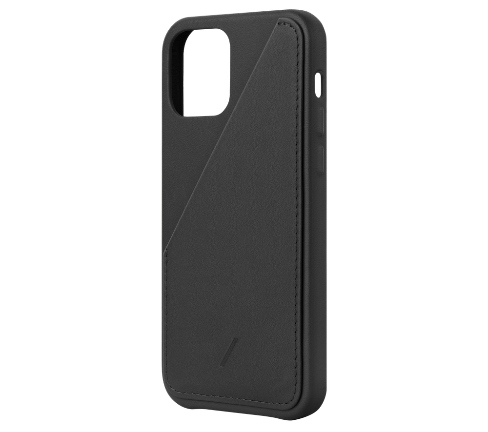 Native Union Clic Card iPhone 12 mini hoesje Zwart