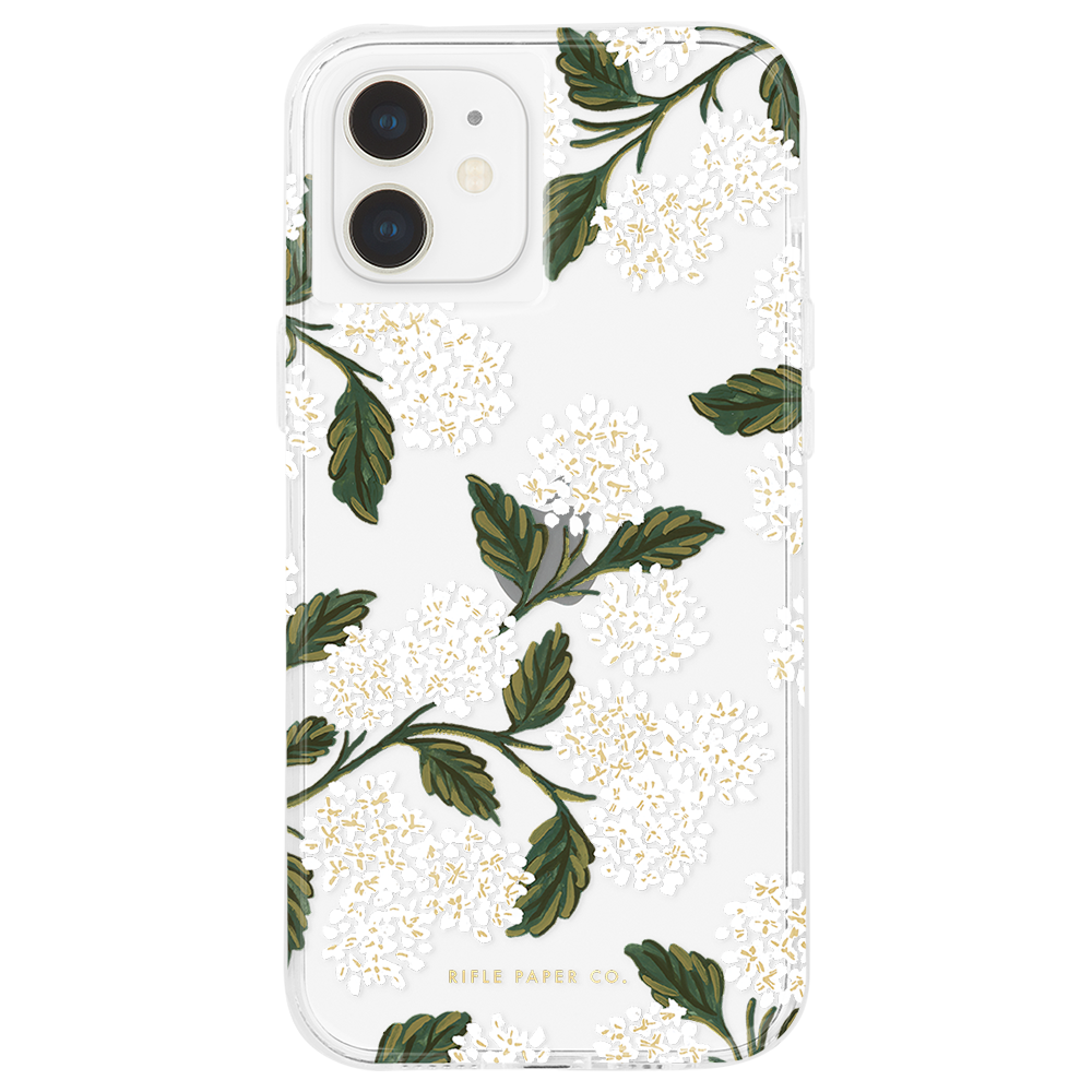 Case-Mate Rifle Paper iPhone 12 mini hoesje Hydrangea