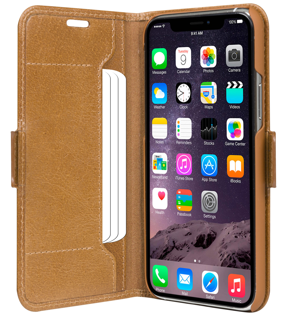 dbramante1928 Copenhagen Slim iPhone 11 Pro Max hoes Tan