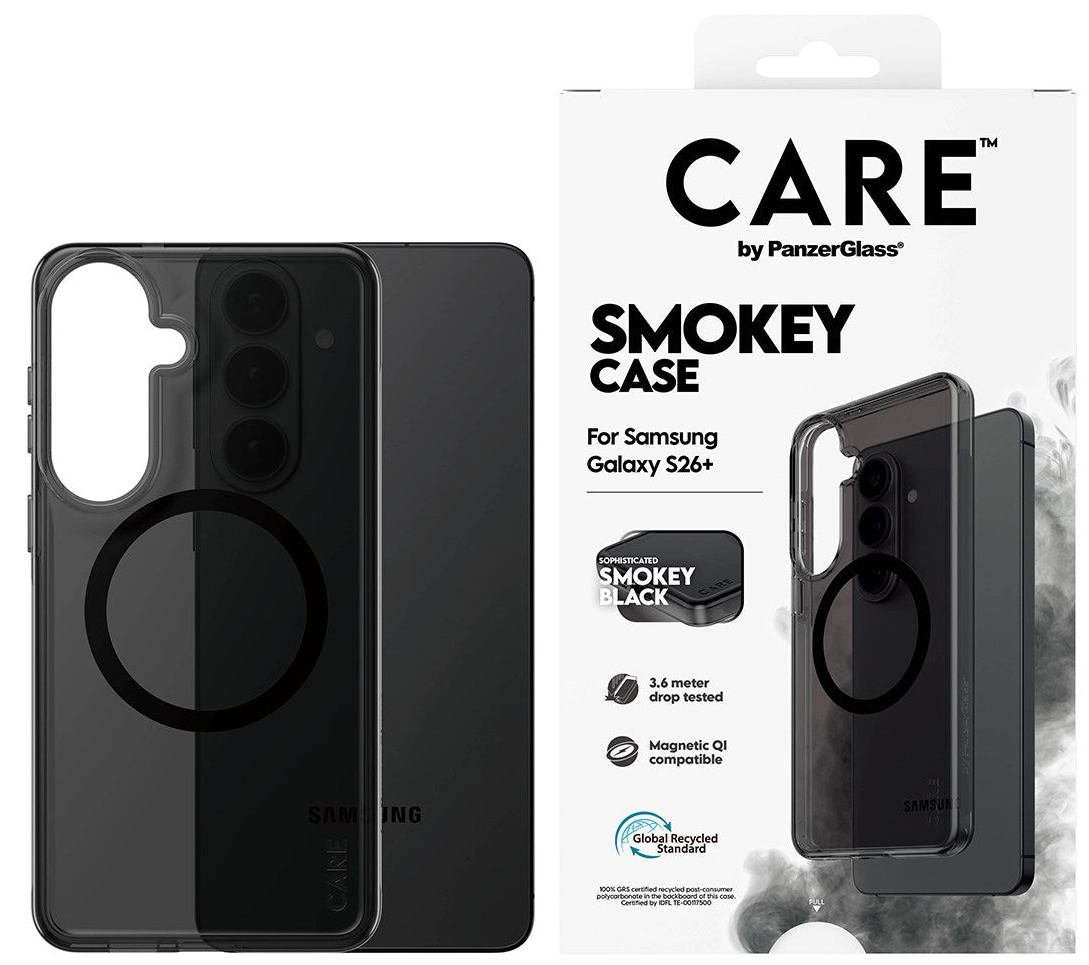 PanzerGlass CARE Urban Explorer MagSafe Galaxy S26+ Plus hoesje smokey