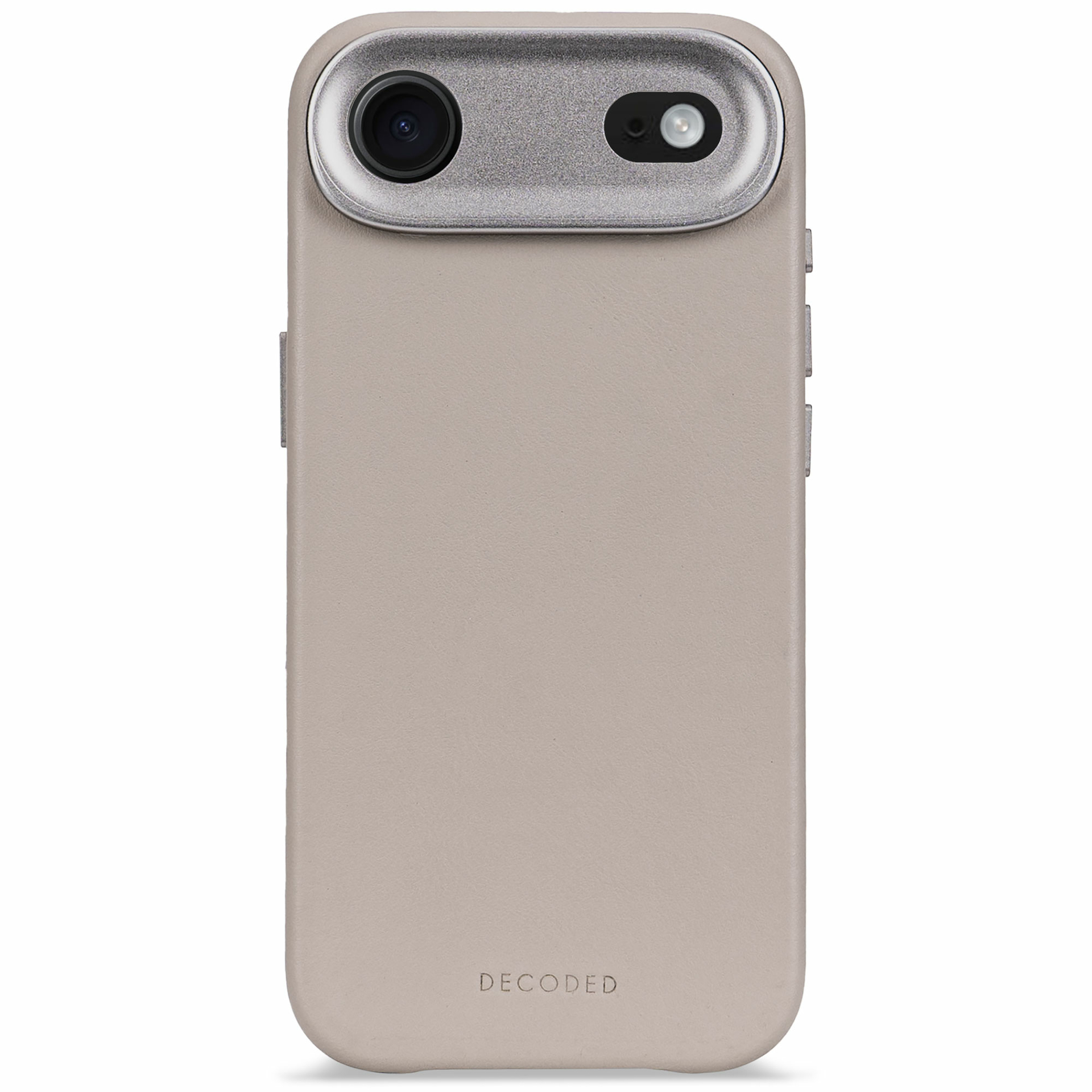 Decoded Leather backcover&nbsp;iPhone 17 Air hoesje beige