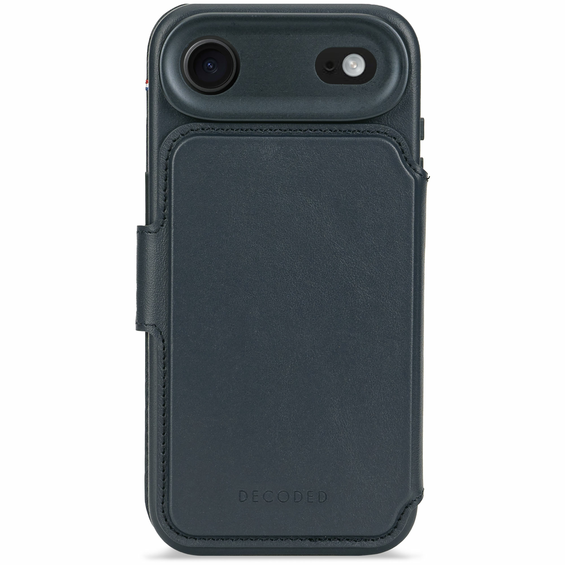 Decoded Leather Detachable 2 in 1&nbsp;Wallet iPhone 17 Air hoesje navy