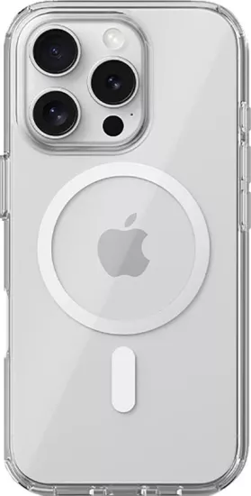 Woodcessories MagSafe iPhone 16 Pro hoesje transparant