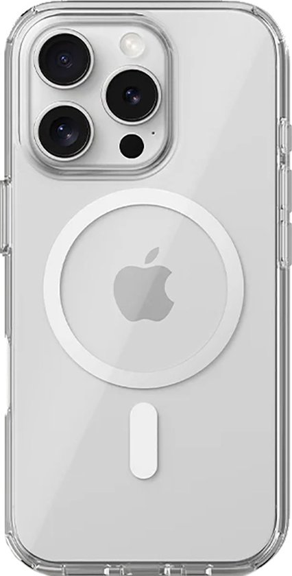 Woodcessories MagSafe iPhone 16 Pro Max hoesje transparant