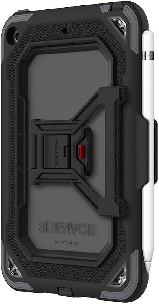 Griffin Survivor All-Terrain iPad mini 5 2019 hoesje Zwart