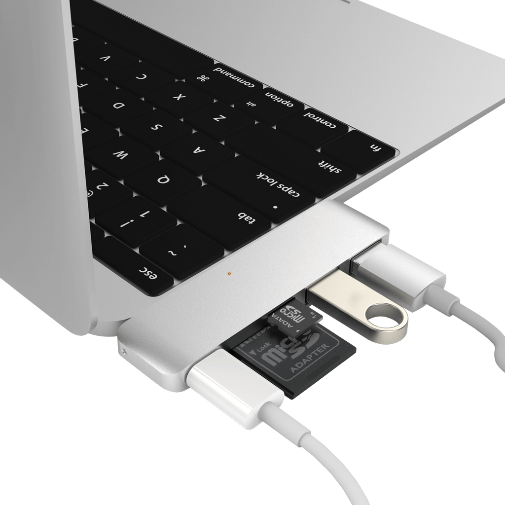 HyperDrive Solo USB-C hub Zilver