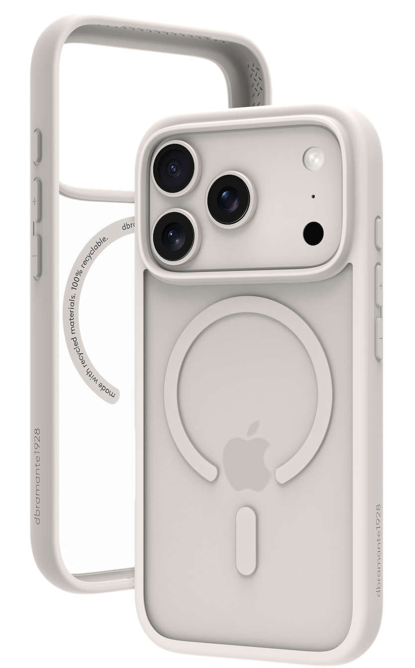 dbramante1928 Grenen MagSafe iPhone 17 Pro Max hoesje wit