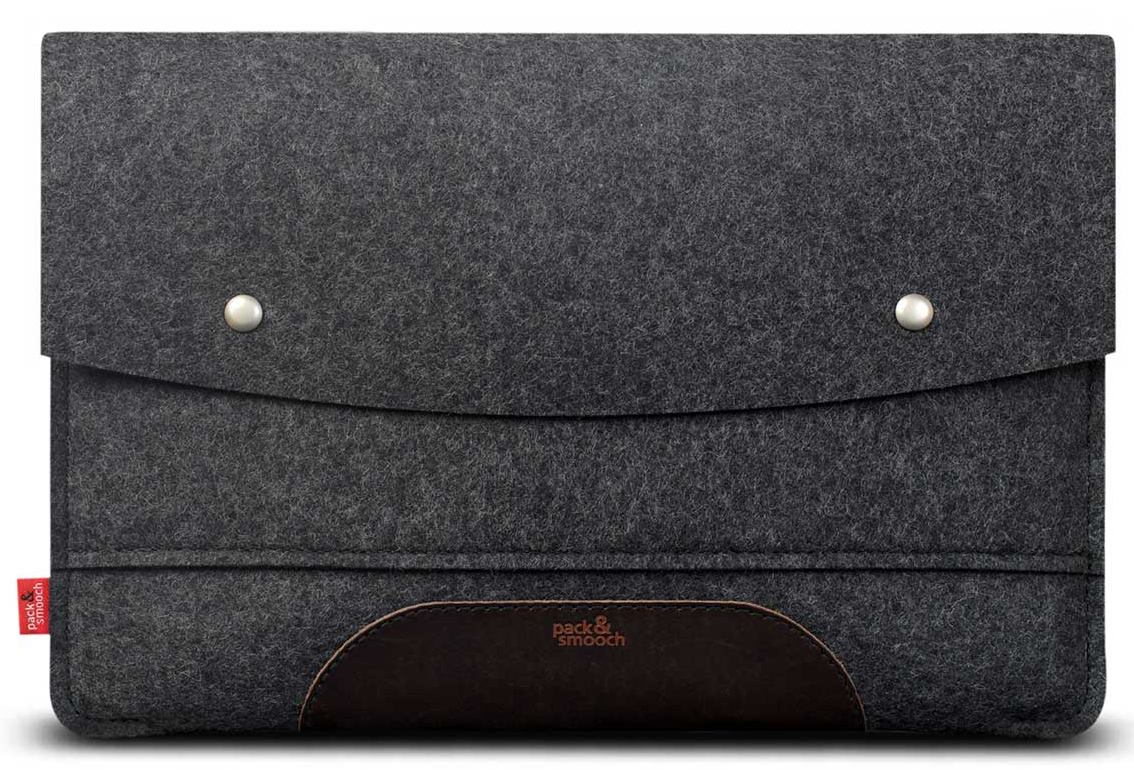 Pack Smooch Hampshire MacBook Pro 16 inch sleeve Grijs