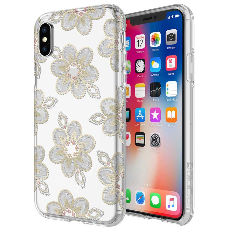 Incipio Design iPhone X hoesje Floral