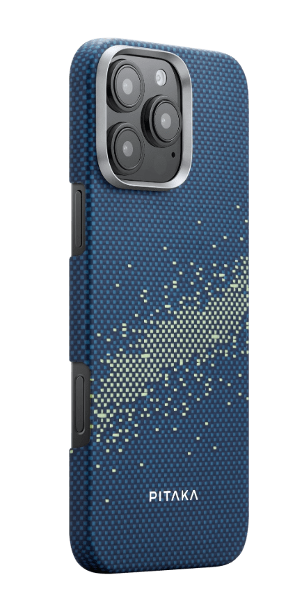 Pitaka Tactile Woven MagSafe iPhone 16 Pro hoesje Galaxy