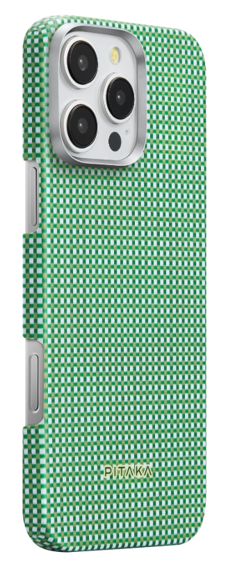 Pitaka Ultra Slim MagSafe iPhone 16 Pro Max hoesje forest groen