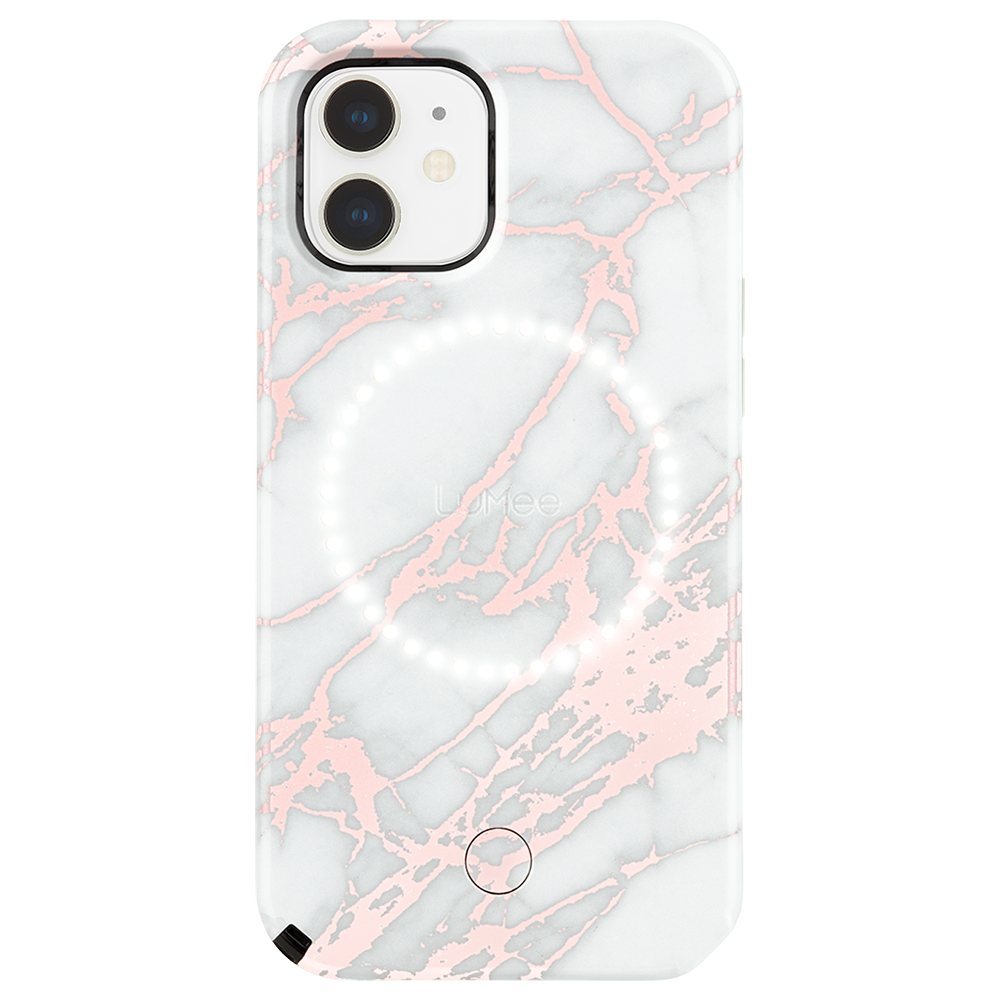 Case-Mate LuMee Halo iPhone 12 mini hoesje Rose Gold