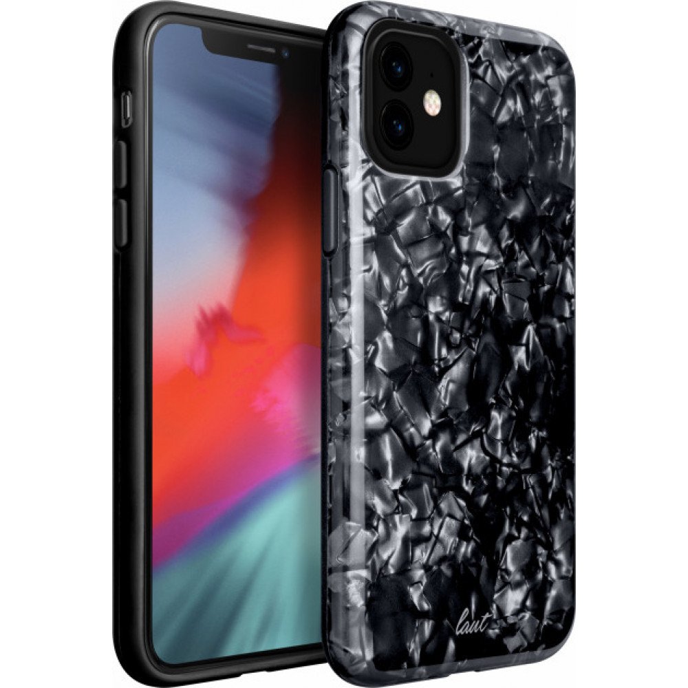 LAUT Pop Pearl iPhone 11 hoesje Zwart