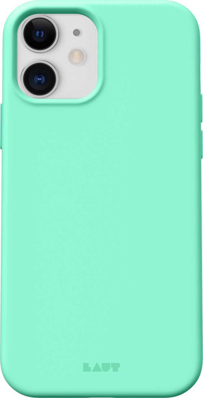 LAUT Huex Pastels iPhone 12 mini hoesje Mintgroen