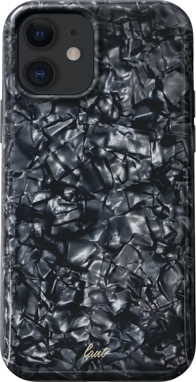 LAUT Pearl iPhone 12 mini hoesje Zwart