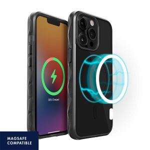 LAUT Crystal Matter MagSafe iPhone 13 Pro Max hoesje Zwart