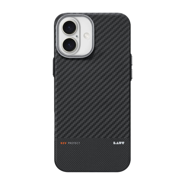 LAUT Kev Protect iPhone 16 hoesje zwart