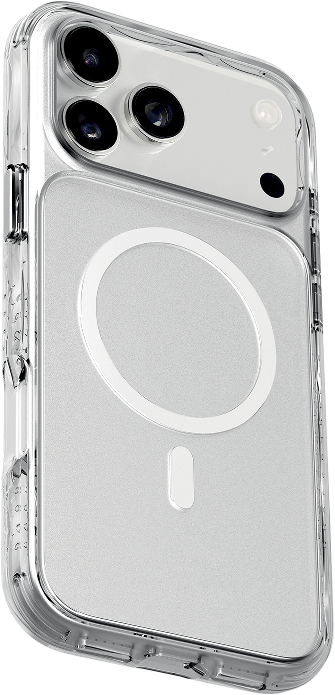 LAUT Crystal Matter X MagSafe iPhone 17 Pro hoesje doorzichtig