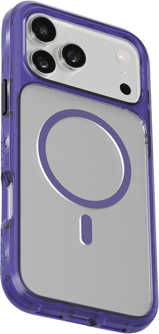 LAUT Crystal Matter X MagSafe iPhone 17 Pro Max hoesje paars