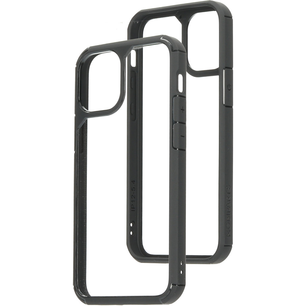 Mobiparts Rugged Clear iPhone 12 mini hoesje Doorzichtig