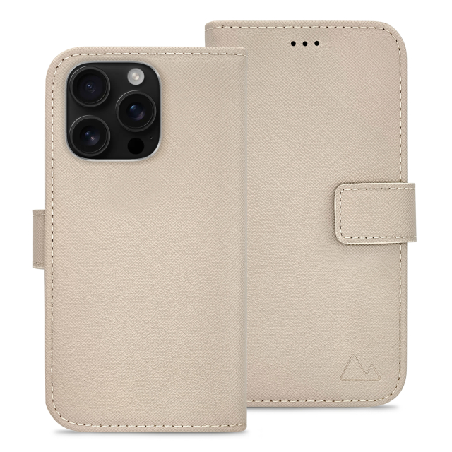 My Style Flex Wallet iPhone 16 Pro Max hoesje taupe
