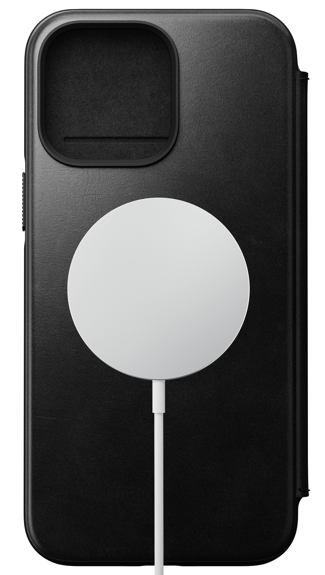 Nomad Horween MagSafe Folio iPhone 14&nbsp;Pro Max hoesje zwart