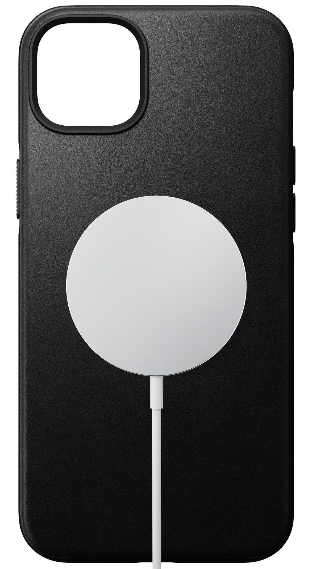 Nomad leren&nbsp;MagSafe iPhone 14 Plus hoesje zwart