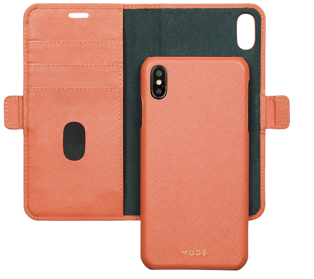 dbramante1928 New York 2 in 1 iPhone XS Max hoesje Rose