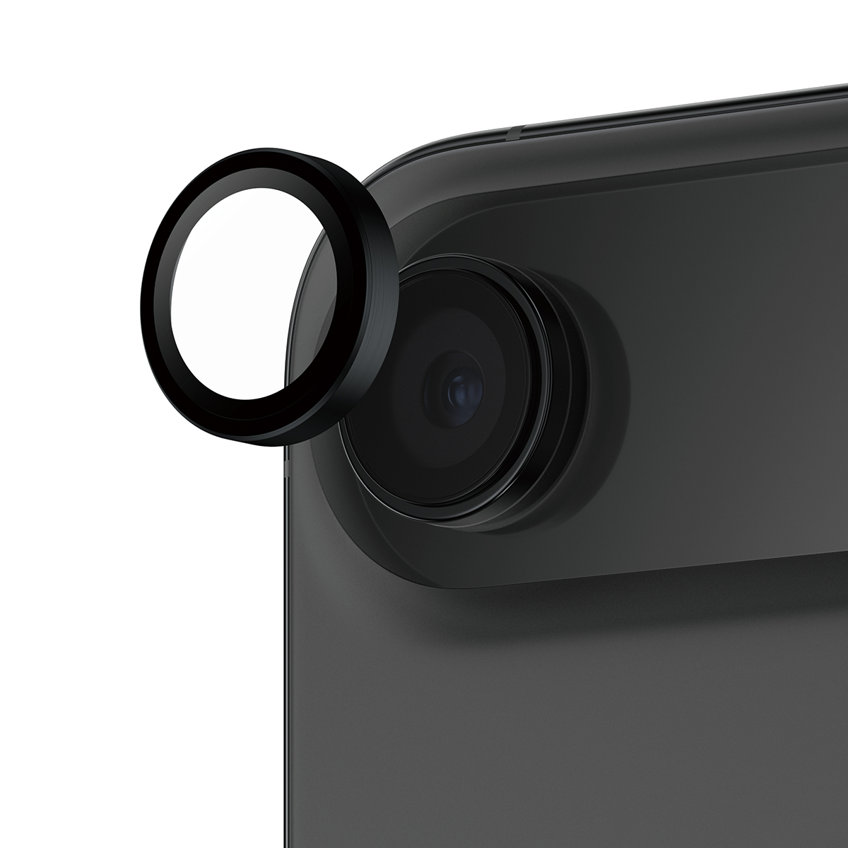 PanzerGlass Hoops iPhone Air cameralens protector zwart