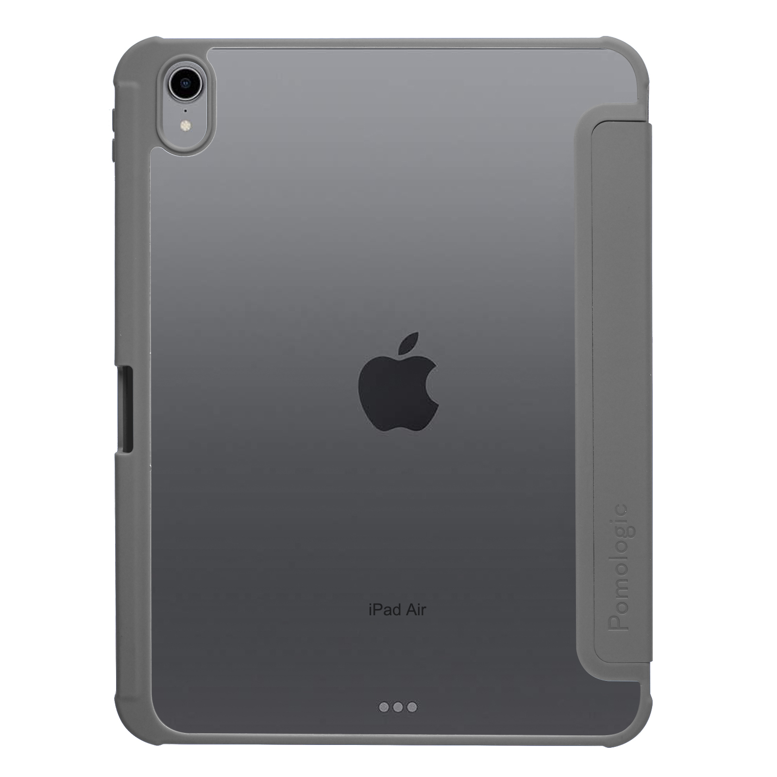 Pomologic BookFold Pencil iPad Air 11 inch hoesje grijs