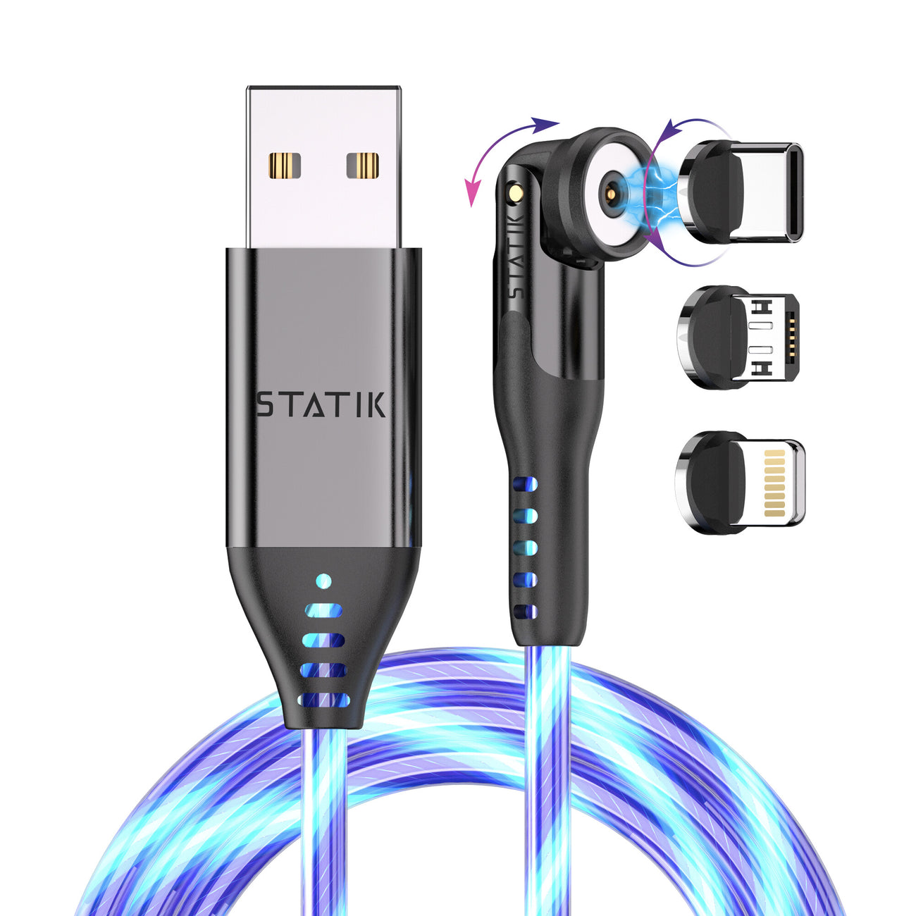 Statik Globright 360 universele kabel 2 meter