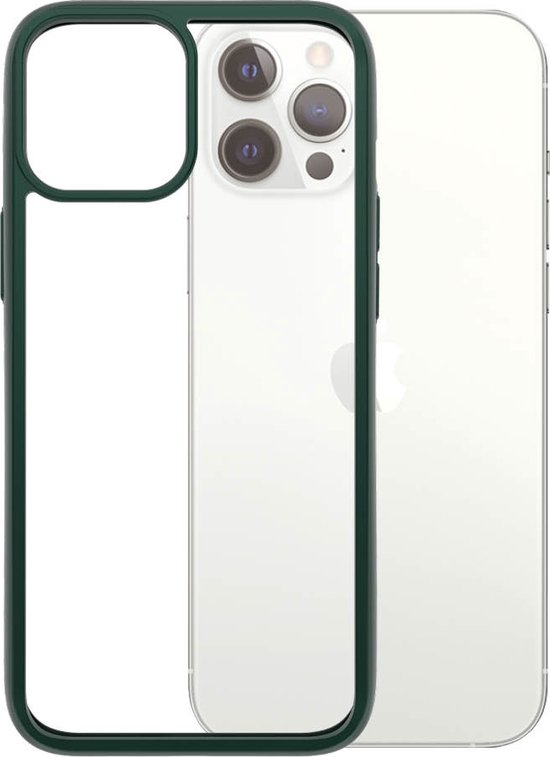 PanzerGlass ClearCase iPhone 12 Pro Max hoesje Groen