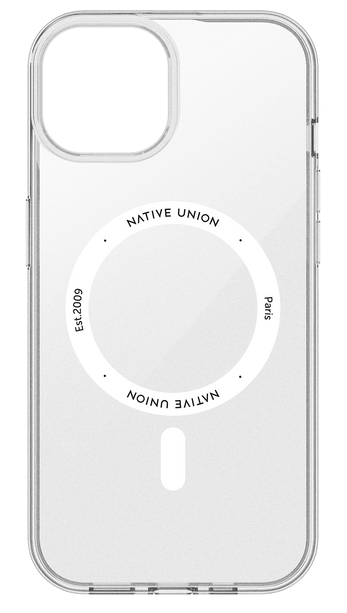 Native Union (Re)Clear MagSafe iPhone 15 hoesje transparant 