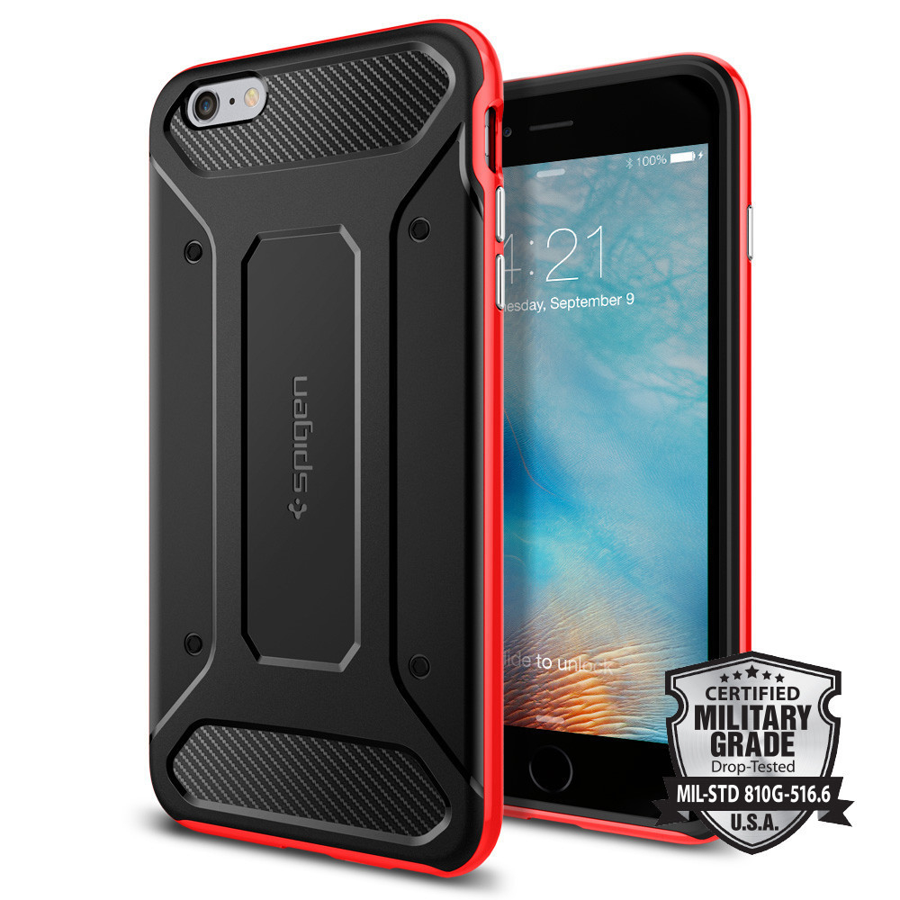 Spigen Neo Hybrid Carbon case iPhone 6S Plus Red