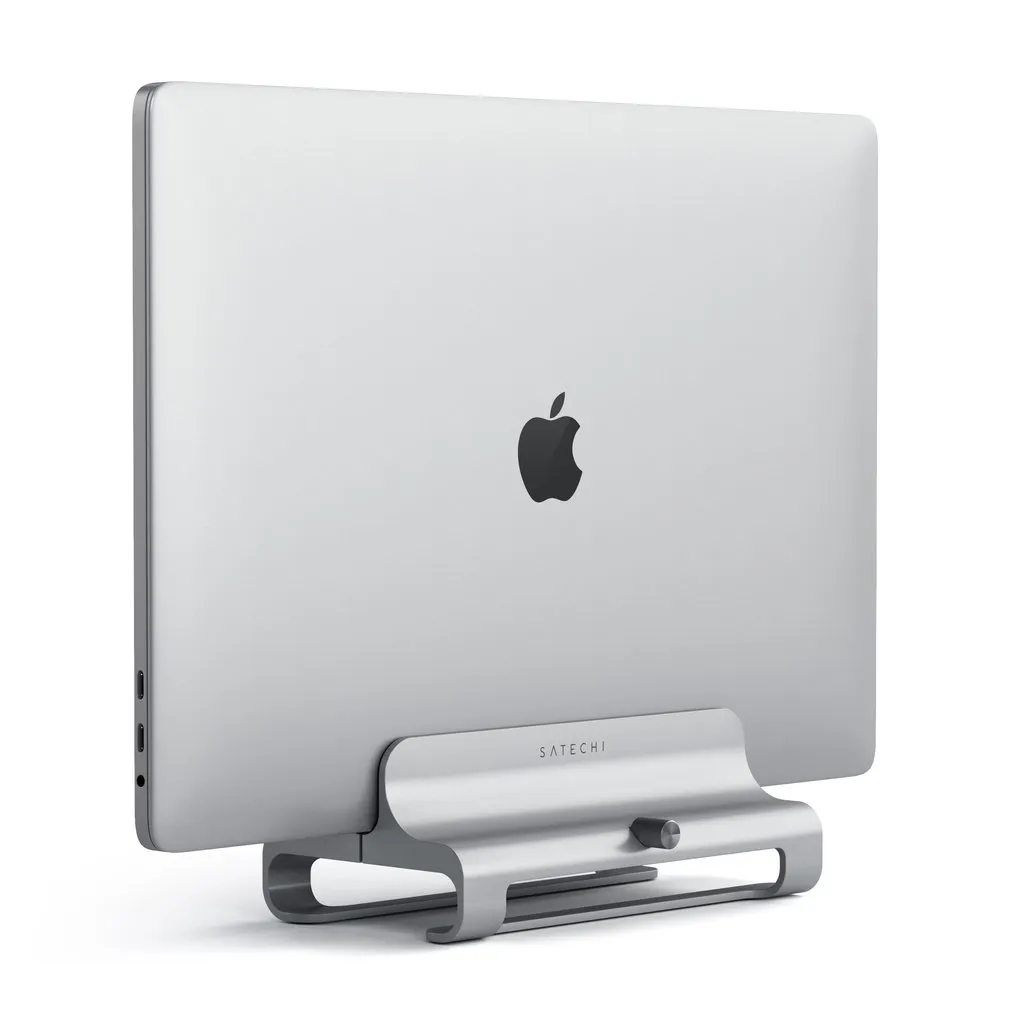 Satechi Aluminium verticale laptop stand zilver
