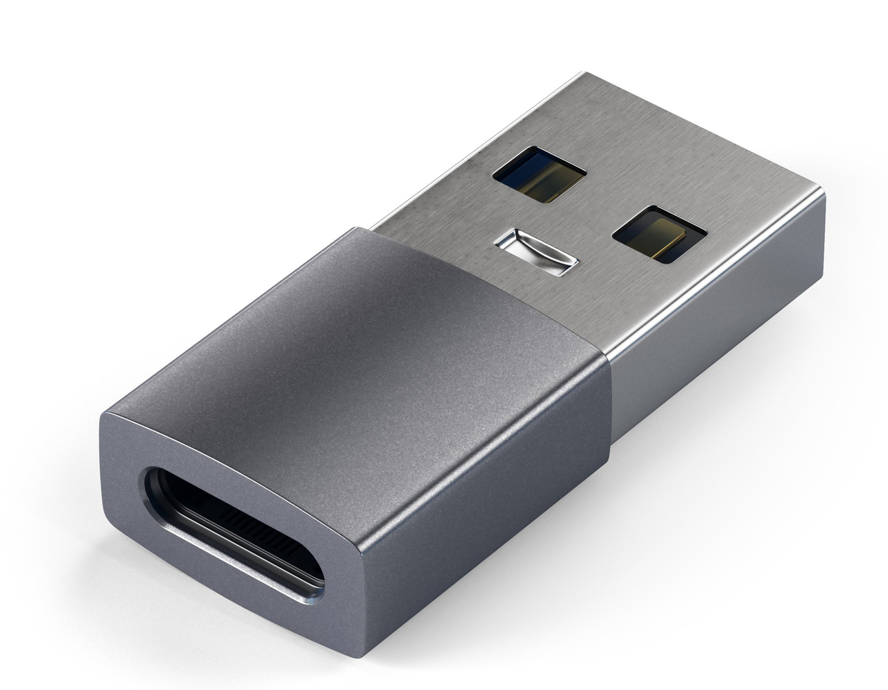 Satechi USB-A naar USB-C adapter Space Grijs