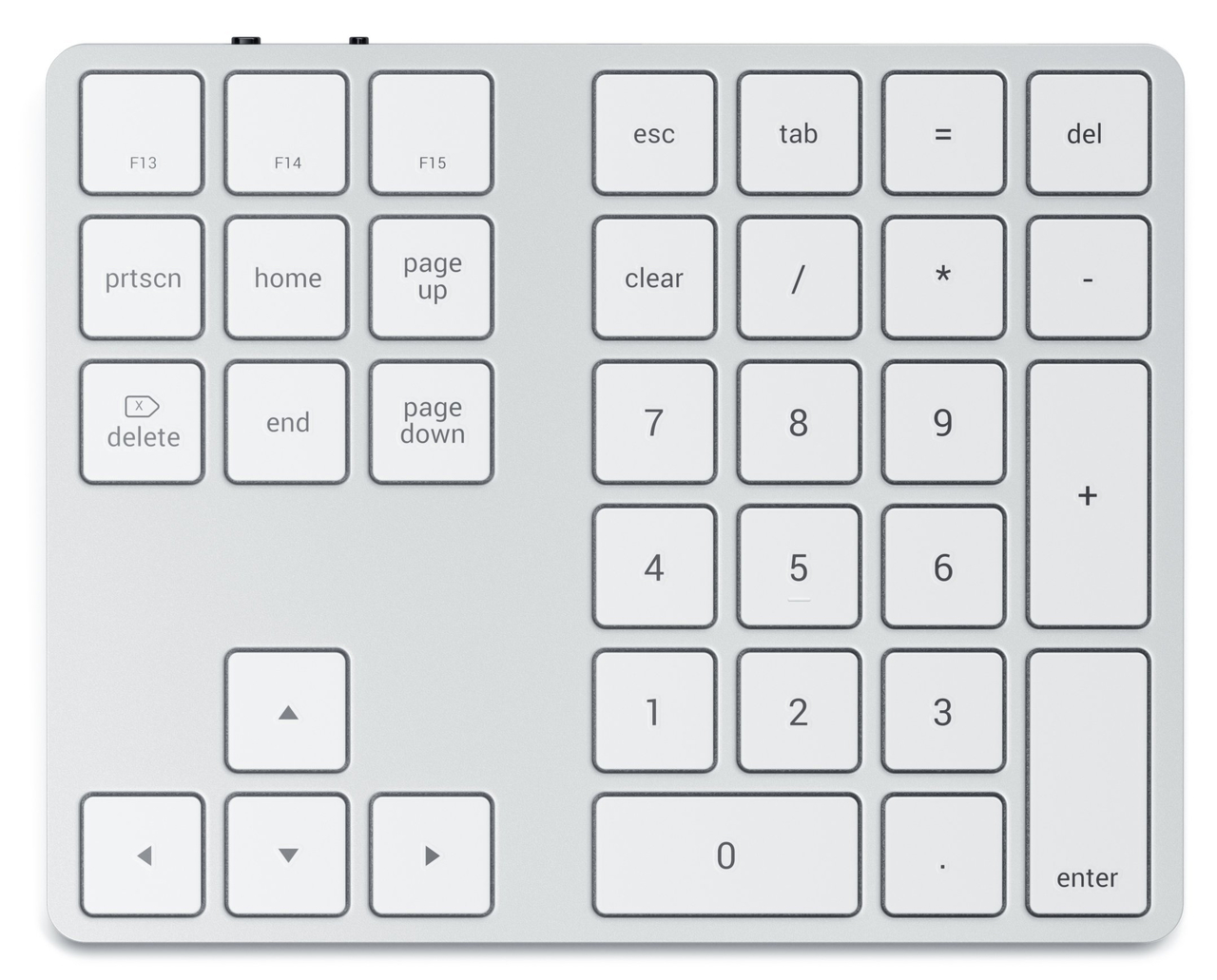 Satechi Bluetooth Extended KeyPad toetsenbord Zilver