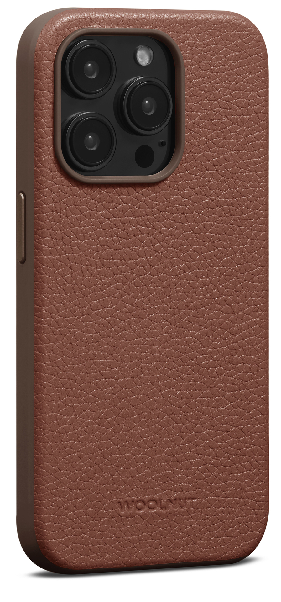 Woolnut leren MagSafe iPhone 15 Pro Max&nbsp;hoesje cognac