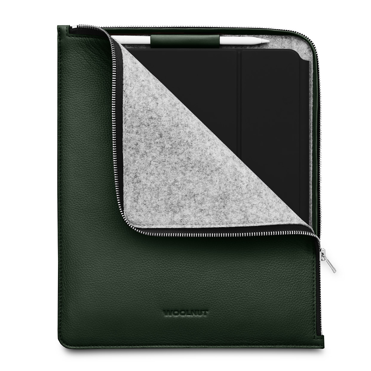 Woolnut Leather Folio iPad Air 10,9 inch / iPad Pro 11 inch&nbsp;hoesje Groen