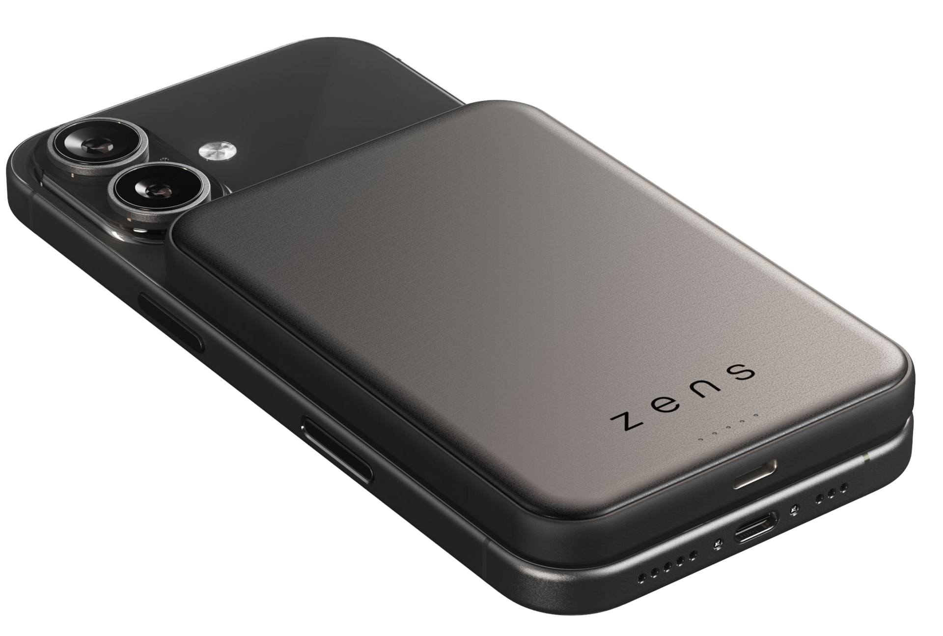 ZENS Semi Solid State MagSafe powerbank 5000 mAh zwart bij Appelhoes! Vandaag besteld, morgen in huis. Gratis verzending en rui