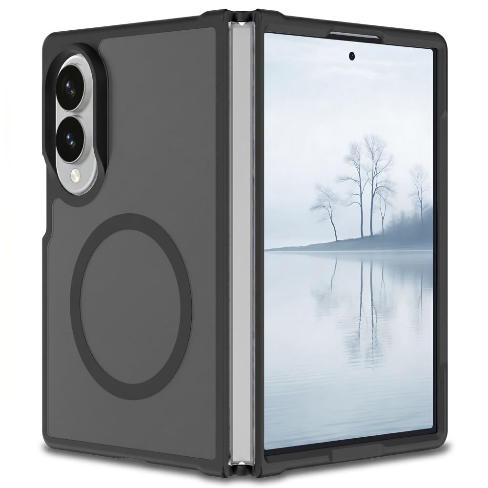 TechProtection Hybrid MagSafe Galaxy Z Fold 8 hoesje zwart
